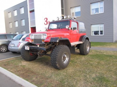 Jeep Wyllis 1978 360amc Wrangler Body 1993 Blazer Hásingar.JPG